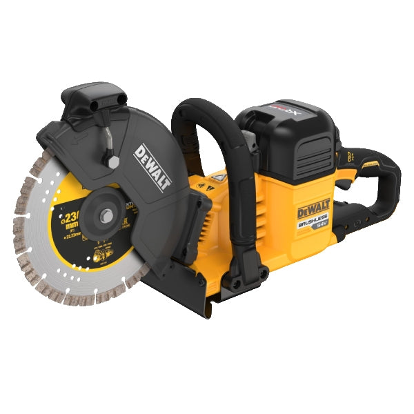 DCS691X2-KR 60V MAX / 3.0Ah FLEXVOLT 브러쉬리스 콘크리트 커팅쏘 (다이아몬드 날 전용, 소프트백)