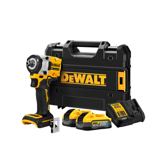 20V MAX / POWERSTACK™ 5.0Ah XR 브러쉬리스
컴팩트 임팩트 렌치 (1/2인치, TSTAK)