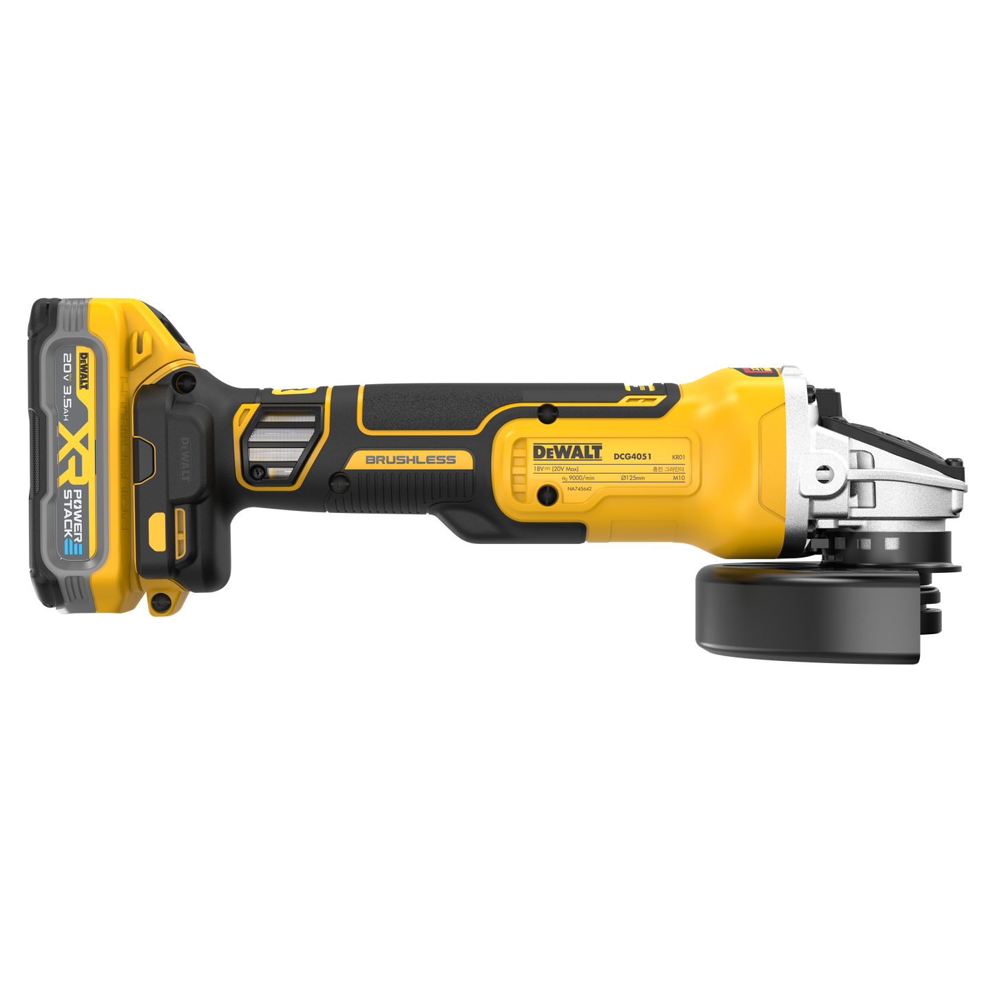 DCG4051S1T 20V MAX XR 브러쉬리스 125mm (5인치) 그라인더