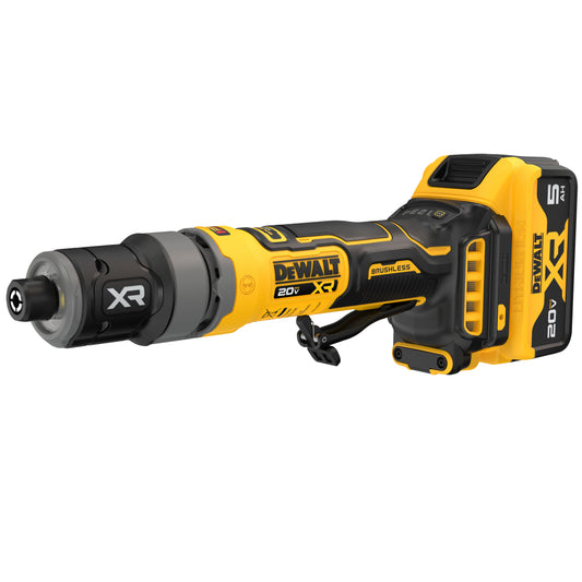 DCG420P2-KR 20V MAX BL 다이 디월트 그라인더 핸드형(스트레이트), 패들 스위치 (5.0Ah X 2)