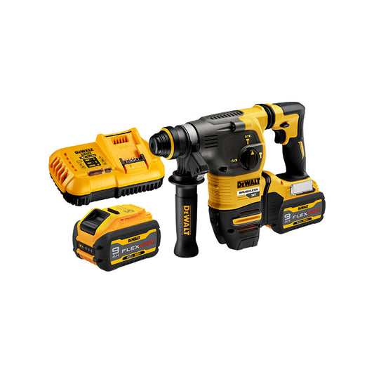 54V / 3.0Ah FLEXVOLT XR 브러쉬리스 SDS PLUS 햄머드릴, MAX 3.5J