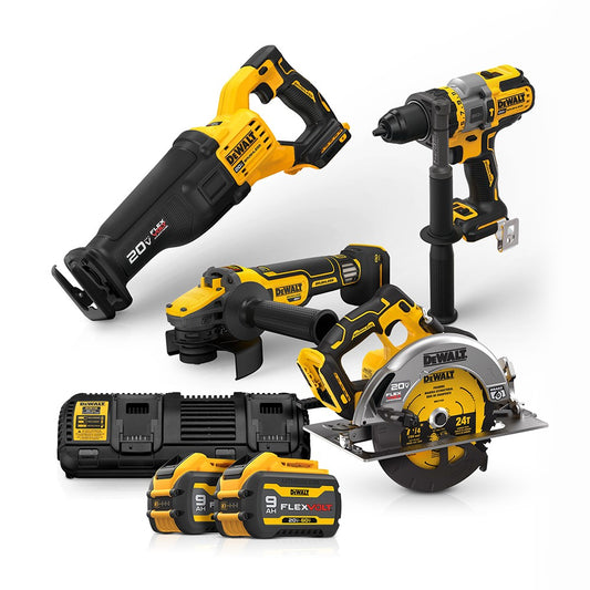 DCK402X2-KR 20V MAX FLEXVOLT Advantage 멀티 세트 (DCD999+DCG409+DCS573+DCS386+DCB609+DCB132) (소프트백)