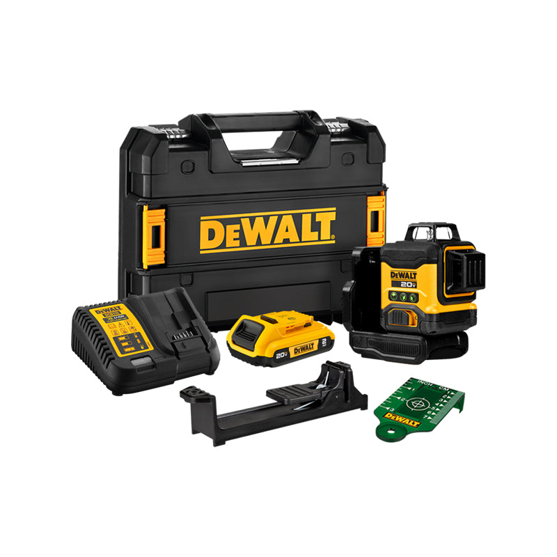 20V MAX 3x360˚ 아토믹 그린레이저 키트