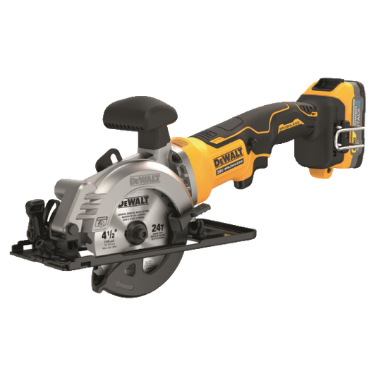 DCS571E2T-KR 20V MAX / POWERSTACK™ 1.7Ah XR 브러쉬리스 컴팩트 4.5인치 원형톱 (TSTAK)