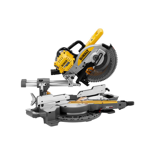 60V MAX FLEXVOLT 브러쉬리스 10인치 슬라이딩 각도절단기 (베어툴, 톱날포함)