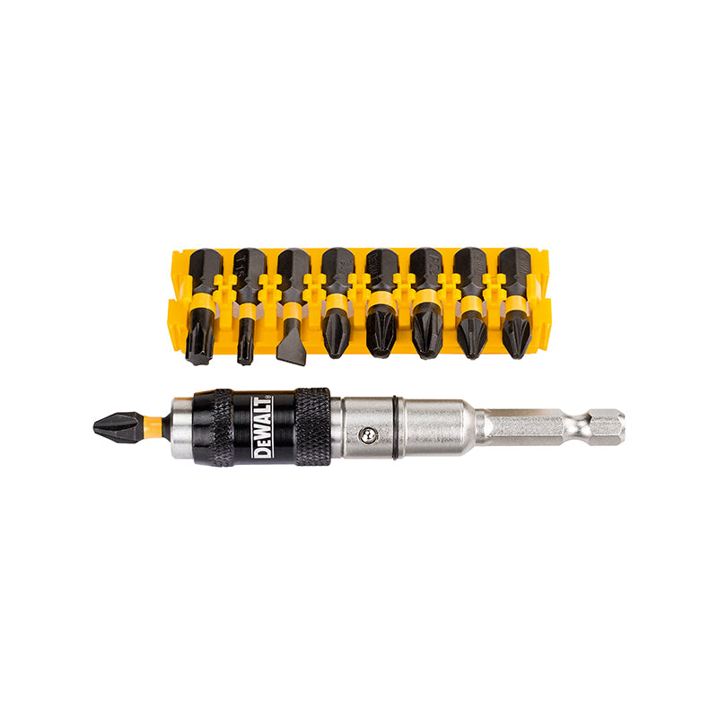 DT70518T-KR 마그네틱 피벗 홀더 + 비트 팁 9pcs