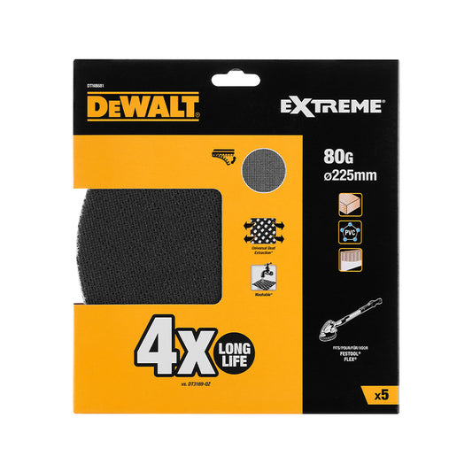 DTM8681-QZ DCE800/DWE7800용 망사 샌딩 페이퍼 #80, 1팩(5장)