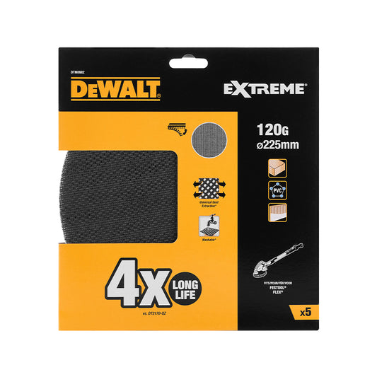 DTM8682-QZ DCE800/DWE7800용 망사 샌딩 페이퍼 #120, 1팩(5장)