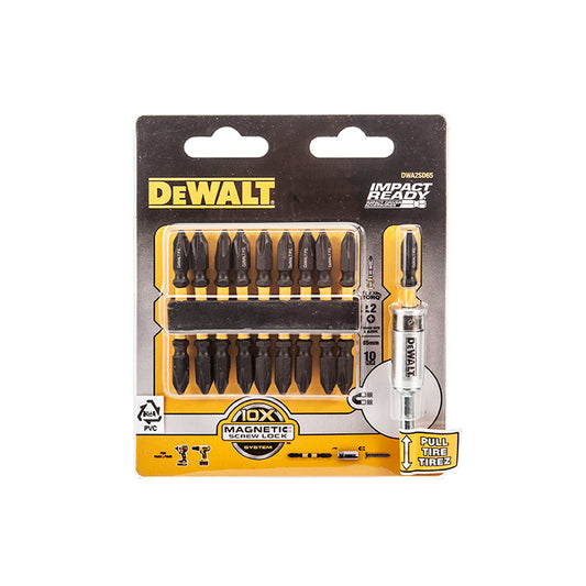 DWA2SD65 PH2 양날 토션 드라이버 비트 / 65mm 10pcs + 자화기 1pc