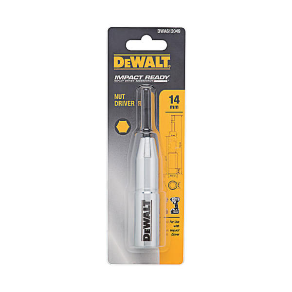 DWA612049 임팩 롱소켓 비트 / 14mm