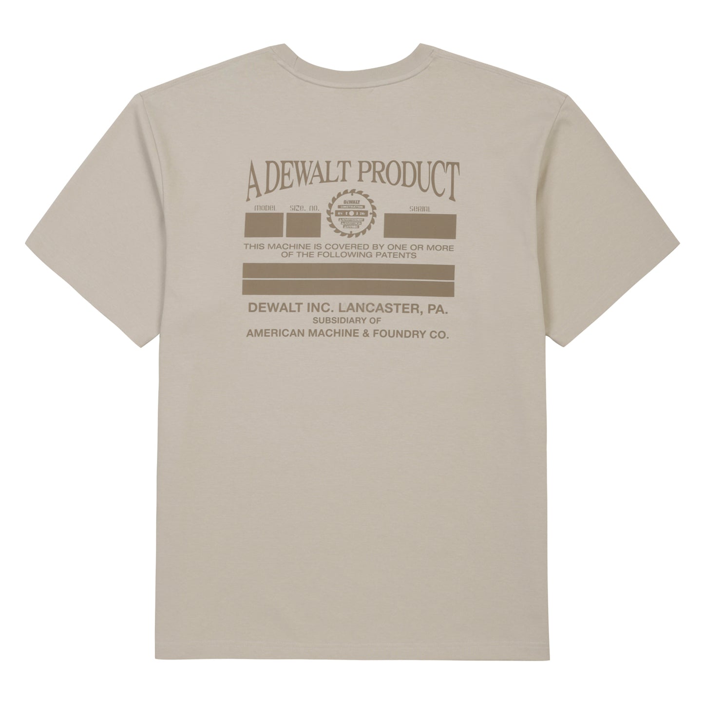 ESSENTIAL DEWALT GRAPHIC TEE 에센셜 디월트 그래픽 티