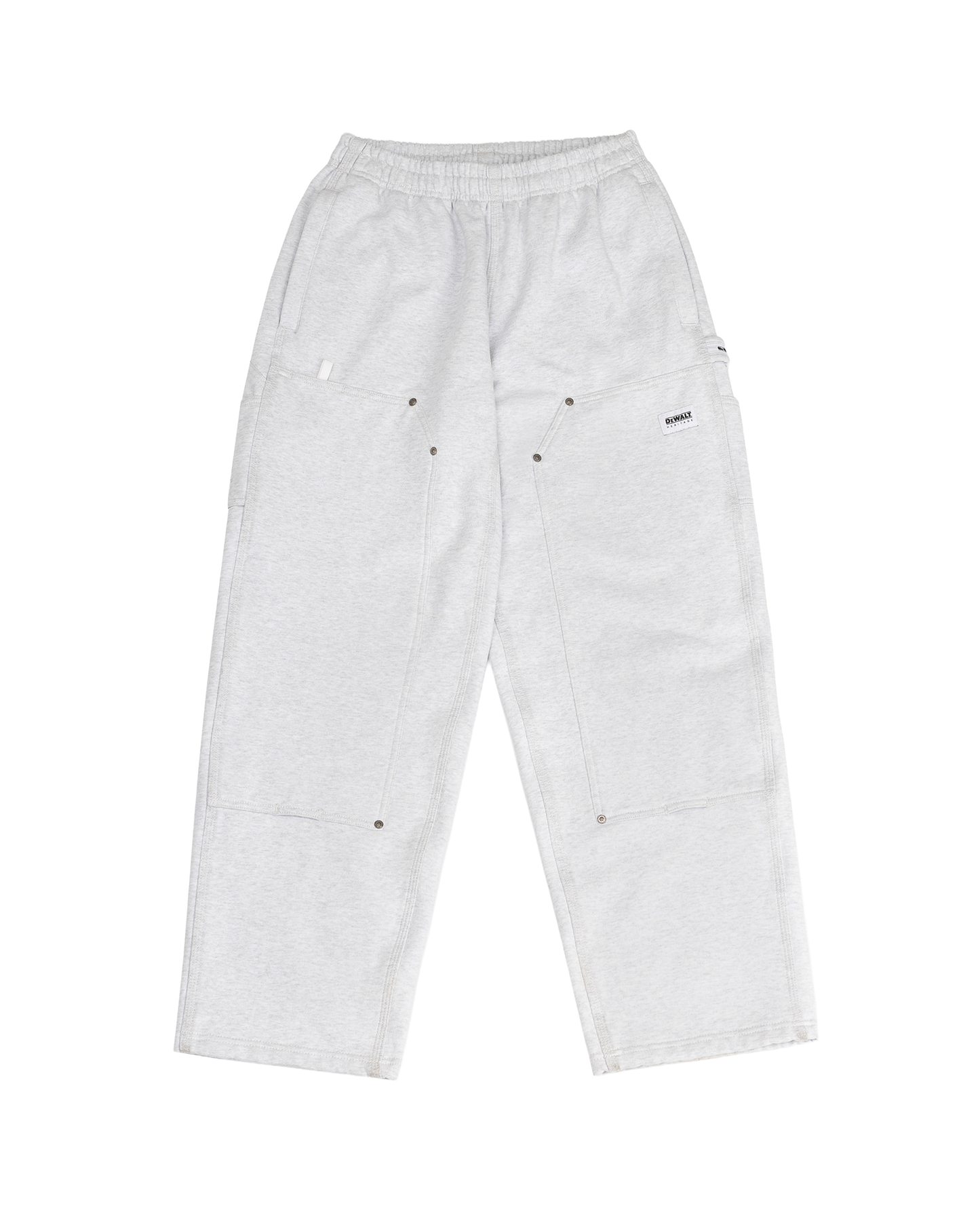 ESSENTIAL DOUBLE KNEE HEAVY SWEAT PANTS 에센셜 더블니 헤비 스웻팬츠