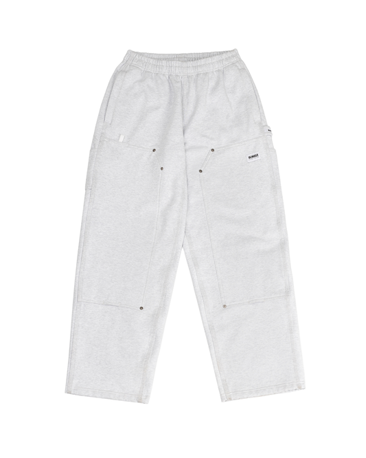ESSENTIAL DOUBLE KNEE HEAVY SWEAT PANTS 에센셜 더블니 헤비 스웻팬츠