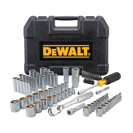 DWMT81531-KR 3/8” & 1/4 Drive 소켓 세트 84PCS (Metric & SAE)