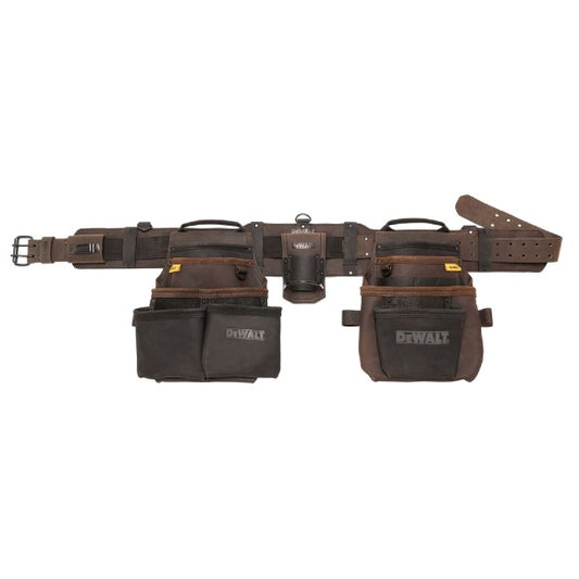 DWST550113-KR 18포켓 누벅가죽 파우치 세트 (파우치 2 & 망치걸이 & 벨트 / 분리형) *서스펜더 체결 가능