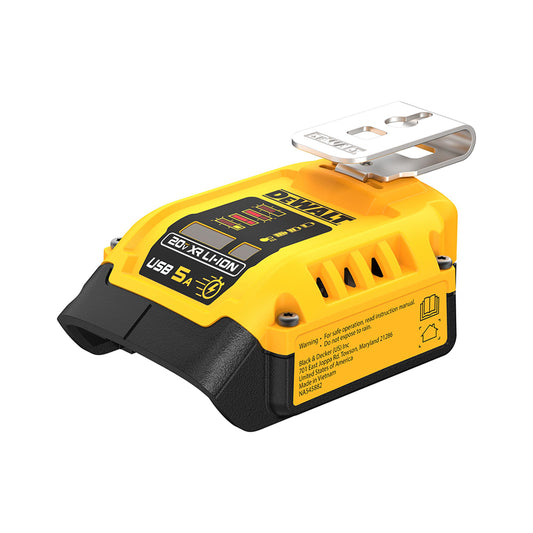 DCB094K-KR 디월트 USB 충전 어댑터 (C타입 포트, 20V&플렉스볼트)