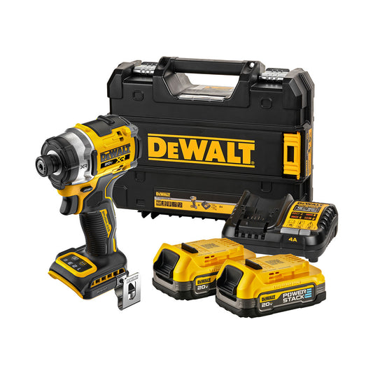 DCF860E2T-KR 20V MAX XR BRUSHLESS 파워스택 1.7Ah 플래그쉽 임팩트 드라이버 (TSTAK)