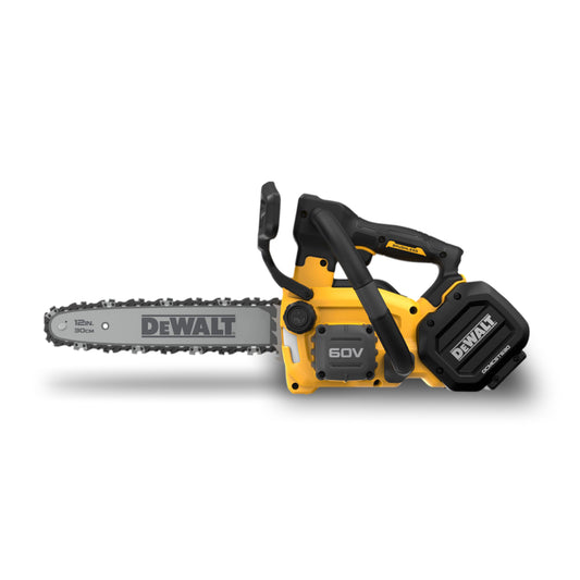 DCMCST630X2-KR 60V MAX FLEXVOLT 브러쉬리스 12인치 탑핸들 체인톱 (9.0Ah x 2)