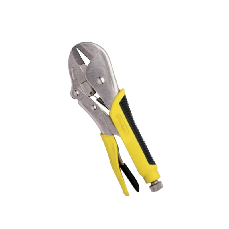 1-84-371-KR 소프트그립 락킹플라이어 / 직선 10 (254mm)