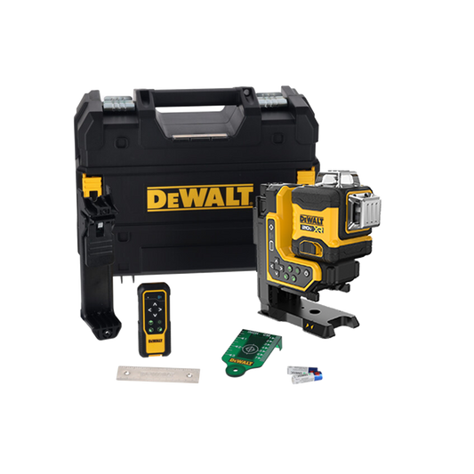 DCLE34035N-KR 20V MAX XR 원격 제어 3x360° 그린레이저 베어툴