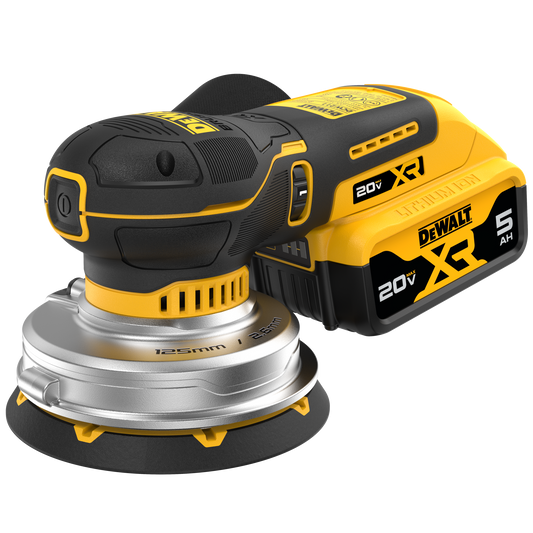 DCW211P2T-KR 20V MAX XR 브러쉬리스 저진동 디월트 원형 샌더 (5.0Ah x2, TSTAK)
