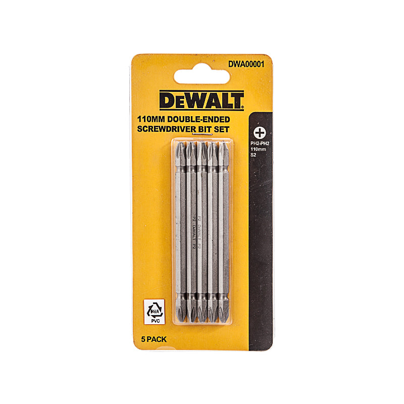DWA00001 PH2 양날 드라이버 비트 / 110mm 5pcs