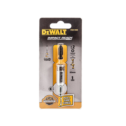 DWA13MS PH2 양날 토션 드라이버 비트 / 65mm 1pc + 자화기 1pc