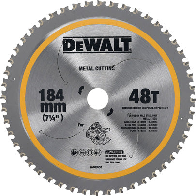 DWAM714148M DCS383 전용 184MM 메탈 커팅 원형 톱날