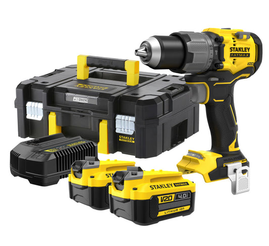 SBD726M2T-KR 20V MAX G3 브러쉬리스 스탠리 햄머드릴 드라이버 (배터리 4.0Ah x 2, Pro-Stack)