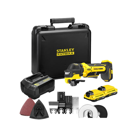 20V MAX 브러쉬리스 멀티커터  (배터리 2.0Ah x 2), 액세서리 7종 포함
