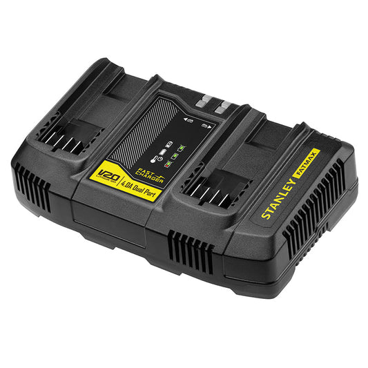 20V FATMAX 듀얼 충전기 (출력: 4A)